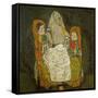 Mother with two children, 1915 Oil on canvas.-Egon Schiele-Framed Stretched Canvas