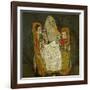 Mother with Two Children, 1915-Egon Schiele-Framed Giclee Print