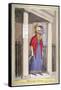 Mother Wood, the Popular Procuress!, 1820-Isaac Robert Cruikshank-Framed Stretched Canvas