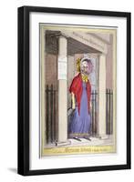 Mother Wood, the Popular Procuress!, 1820-Isaac Robert Cruikshank-Framed Giclee Print