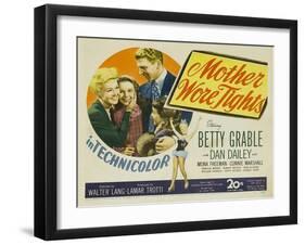 Mother Wore Tights, 1947-null-Framed Art Print