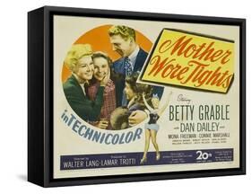 Mother Wore Tights, 1947-null-Framed Stretched Canvas