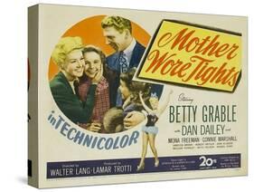 Mother Wore Tights, 1947-null-Stretched Canvas