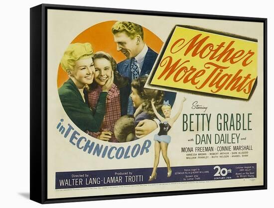 Mother Wore Tights, 1947-null-Framed Stretched Canvas