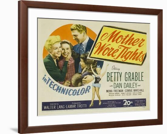 Mother Wore Tights, 1947-null-Framed Art Print