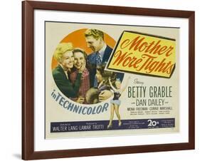 Mother Wore Tights, 1947-null-Framed Art Print