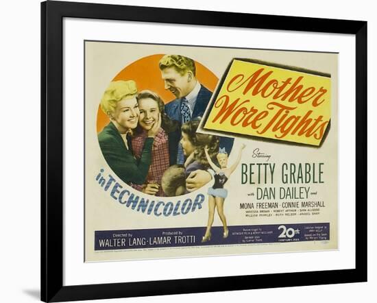 Mother Wore Tights, 1947-null-Framed Art Print