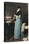 Mother-Silvestro Lega-Stretched Canvas