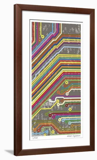 Motherboard Malfunction III-Mj Lew-Framed Giclee Print