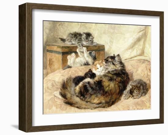 Mothercare, 1898-Henriette Ronner-Knip-Framed Giclee Print