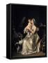 Motherhood, 1800S-Marguerite Gerard-Framed Stretched Canvas