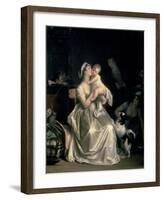 Motherhood, 1805-Marguerite Gerard-Framed Art Print