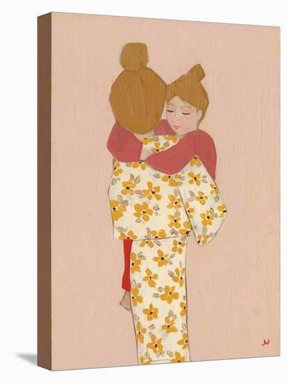 Motherhood - Cuddle-Joelle Wehkamp-Stretched Canvas