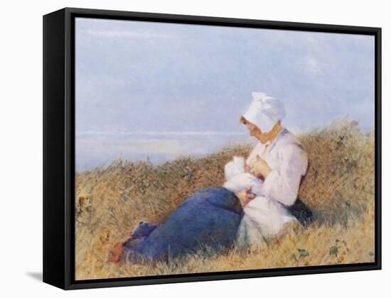 Motherhood-Hector Caffieri-Framed Stretched Canvas