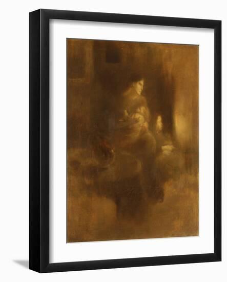 Motherhood-Eugene Carriere-Framed Giclee Print