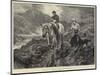 Motherless, Easedale Tarn, Westmorland-Basil Bradley-Mounted Giclee Print