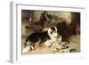 Motherless: the Shepherd's Pet, 1897-Walter Hunt-Framed Premium Giclee Print