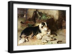 Motherless: The Shepherd's Pet-Walter Hunt-Framed Giclee Print