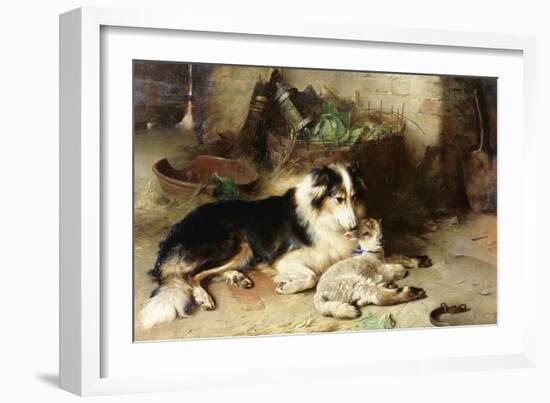 Motherless: The Shepherd's Pet-Walter Hunt-Framed Giclee Print