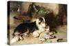 Motherless: The Shepherd's Pet-Walter Hunt-Stretched Canvas