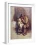 Motherless-Sir Samuel Luke Fildes-Framed Giclee Print