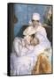 Motherly Love, 1883-Ferenc Innocent-Framed Stretched Canvas