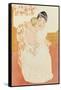 Motherly Tenderness-Mary Cassatt-Framed Stretched Canvas