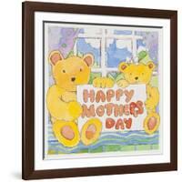 Mothers Day Bears-Jennifer Abbott-Framed Giclee Print