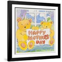 Mothers Day Bears-Jennifer Abbott-Framed Giclee Print