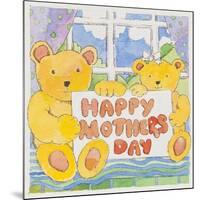 Mothers Day Bears-Jennifer Abbott-Mounted Giclee Print