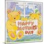 Mothers Day Bears-Jennifer Abbott-Mounted Giclee Print