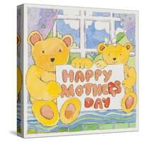 Mothers Day Bears-Jennifer Abbott-Stretched Canvas