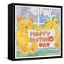 Mothers Day Bears-Jennifer Abbott-Framed Stretched Canvas