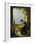 Mothers Lessons, Amalfi, 1857-Robert Walter Weir-Framed Giclee Print