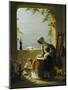 Mothers Lessons, Amalfi, 1857-Robert Walter Weir-Mounted Giclee Print