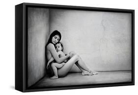 Mothers Protection-Tatyana Tomsickova-Framed Stretched Canvas