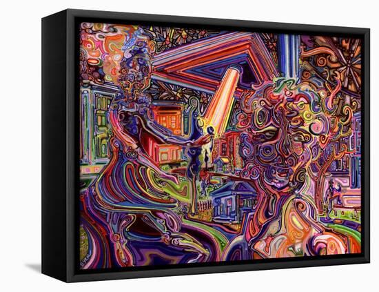 Mothership-Josh Byer-Framed Stretched Canvas