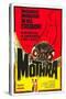 Mothra, poster art, 1961-null-Stretched Canvas
