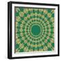 Moths Pachanga, Green Moth-Belen Mena-Framed Giclee Print