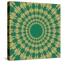 Moths Pachanga, Green Moth-Belen Mena-Stretched Canvas