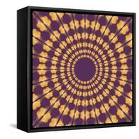 Moths Pachanga, Yellow Moth-Belen Mena-Framed Stretched Canvas