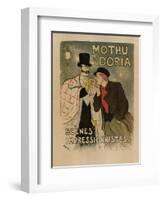 Mothu and Doria. (Scènes Impressioniste), 1893-Théophile Alexandre Steinlen-Framed Giclee Print