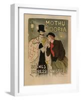 Mothu and Doria. (Scènes Impressioniste), 1893-Théophile Alexandre Steinlen-Framed Giclee Print