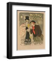 Mothu et Doria-Théophile Steinlen-Framed Art Print