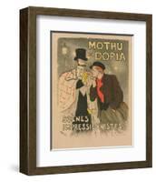 Mothu et Doria-Théophile Steinlen-Framed Art Print