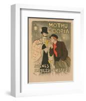 Mothu et Doria-Théophile Steinlen-Framed Art Print