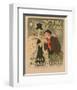 Mothu et Doria-Théophile Steinlen-Framed Art Print