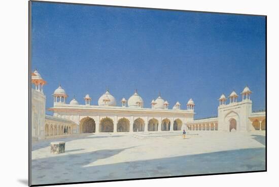 Moti Masjid, Agra, 1874-76-Vasili Vasilievich Vereshchagin-Mounted Giclee Print