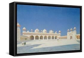 Moti Masjid, Agra, 1874-76-Vasili Vasilievich Vereshchagin-Framed Stretched Canvas