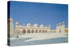 Moti Masjid, Agra, 1874-76-Vasili Vasilievich Vereshchagin-Stretched Canvas